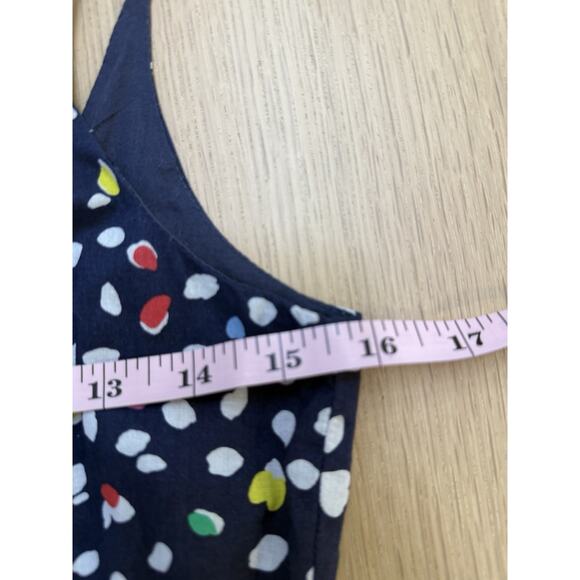 J. Crew Ratti Happy Cat Print Tie Sleeve Midi Sundress Size 4 - Picture 10 of 12